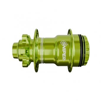 SD-X Sniper Evo Pro Rear Hub - 15mm - Lime