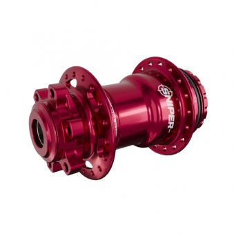 Moyeu Arrière SD-X Sniper Evo Pro HSX - 15mm - 36H - Red