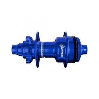 SD-X Sniper Evo Air Rear Hub - 10mm - 28H - Blue