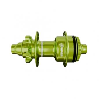 Moyeu Arrière SD-X Sniper Evo Air - 10mm - 28H - Lime