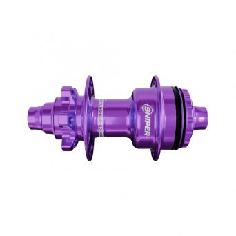 Moyeu Arrière SD-X Sniper Evo Air - 10mm - 28H - Purple