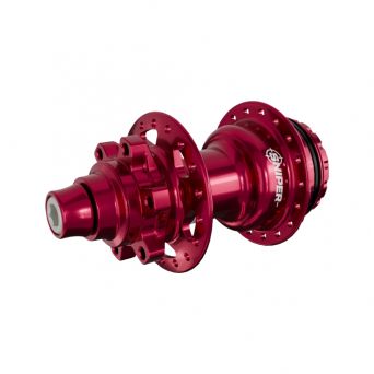 SD-X Sniper Evo Air Rear Hub - 10mm - 28H - Red
