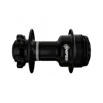 SD-X Sniper Evo Air HSX Rear Hub - 15mm - 28H - Black