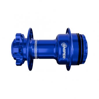 SD-X Sniper Evo Air HSX Rear Hub - 15mm - 28H - Blue
