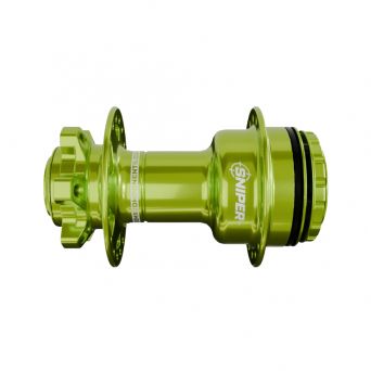 SD-X Sniper Evo Air HSX Rear Hub - 15mm - 28H - Lime