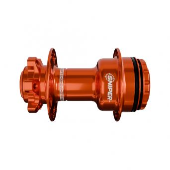 SD-X Sniper Evo Air HSX Rear Hub - 15mm - 28H - Orange