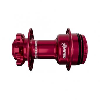 Moyeu Arrière SD-X Sniper Evo Air HSX - 15mm - 28H - Red