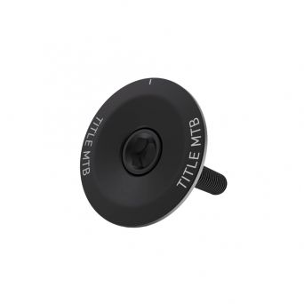 Top Cap Title - Black