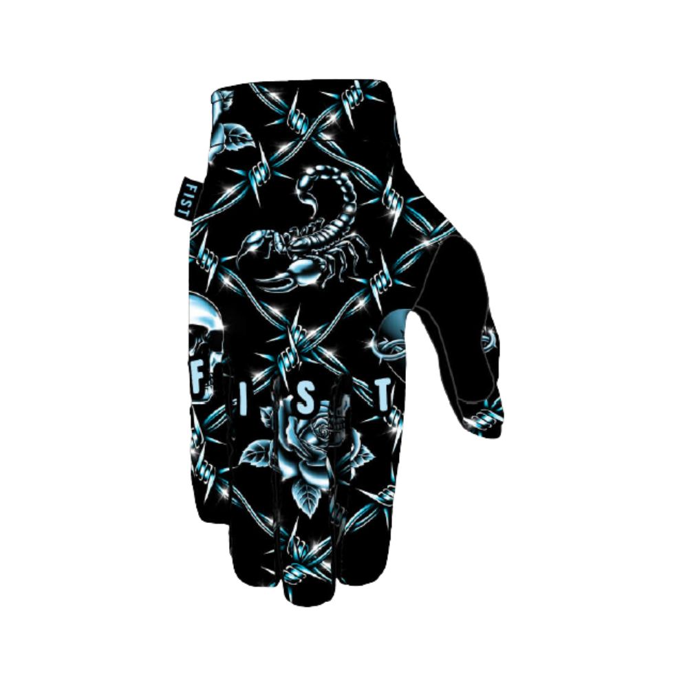 Fist Adult Gloves - Chrome