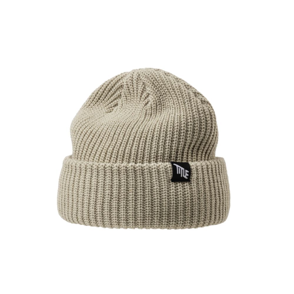 Title Beanie - Grey