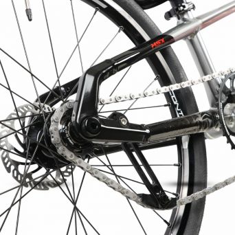 Bmx Meybo HSX Alu Expert - Black/Red/Grey