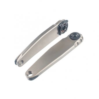 Pédalier 5DEV RGXC Titanium - Axe 122mm - Raw