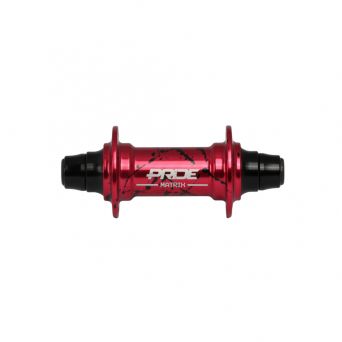 Moyeux Pride Matrix Splash Red/Black - 10/10mm - 28H