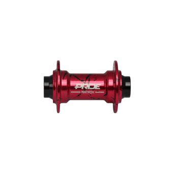 Pride Matrix Hubs Splash Red/Black - 20/10mm - 36H