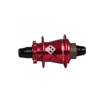 Pride Matrix Hubs Splash Red/Black - 20/10mm - 36H