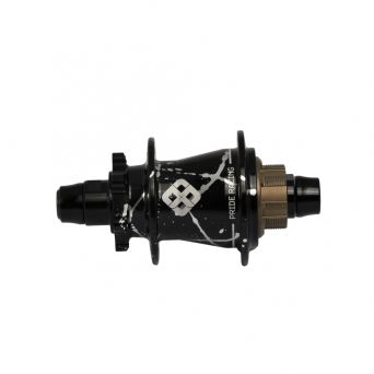 Pride Matrix Hubs Splash Black/Silver - 20/10mm - 36H