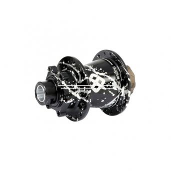 Pride Matrix Hubs Splash Black/Silver - 10/15mm - 28H