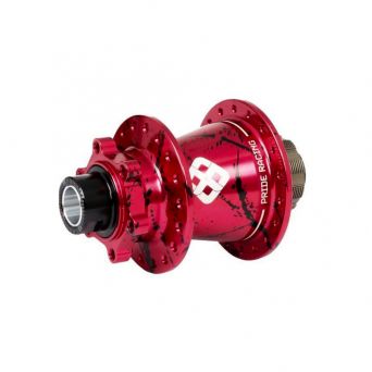 Pride Matrix Hubs Splash Red/Black - 10/15mm - 28H