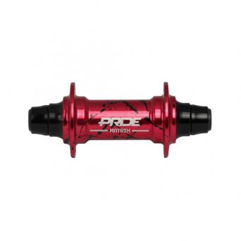 Pride Matrix Hubs Splash Red/Black - 10/15mm - 28H