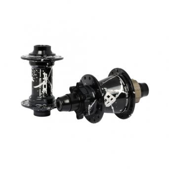 Moyeux Pride Matrix Splash Black/Silver - 20/10mm - 36H