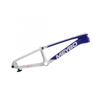 Kit Cadre/Fourche Meybo HSX Carbon 2026.5 - Matte Navy/Orange/White