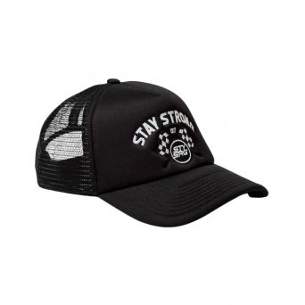 Casquette Stay Strong Speed & Style Trucker - Black