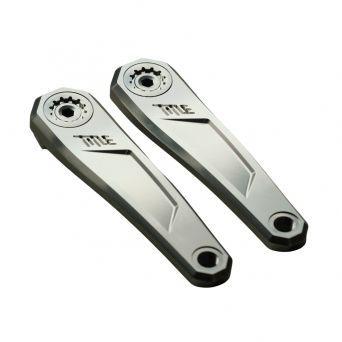 Pédalier Title CR1 - DH / Boost (Axe 145mm) - Chrome