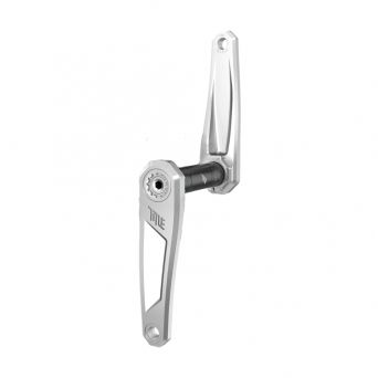 Pédalier Title CR1 - DJ / Non Boost (Axe 130mm) - Chrome