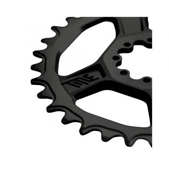 Title CR1 Chainring - DM 8 Bolts - SRAM T-Type - Black