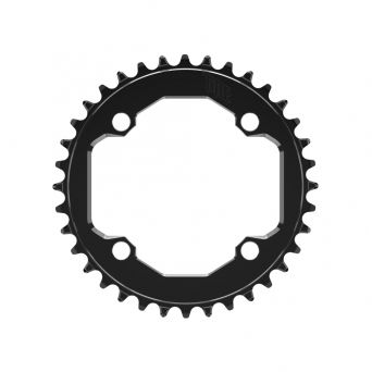 Title CR1 Chainring - 104 BCD - Shimano 12S - Black