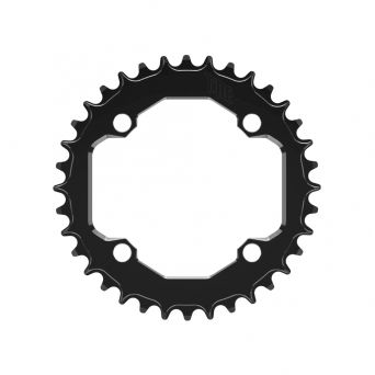 Title CR1 Chainring - 104 BCD - Sram T-Type - Black