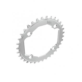 Title CR1 Chainring - 104 BCD - Shimano 12S - Chrome