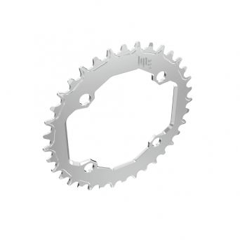 Title CR1 Chainring - 104 BCD - Sram T-Type - Chrome