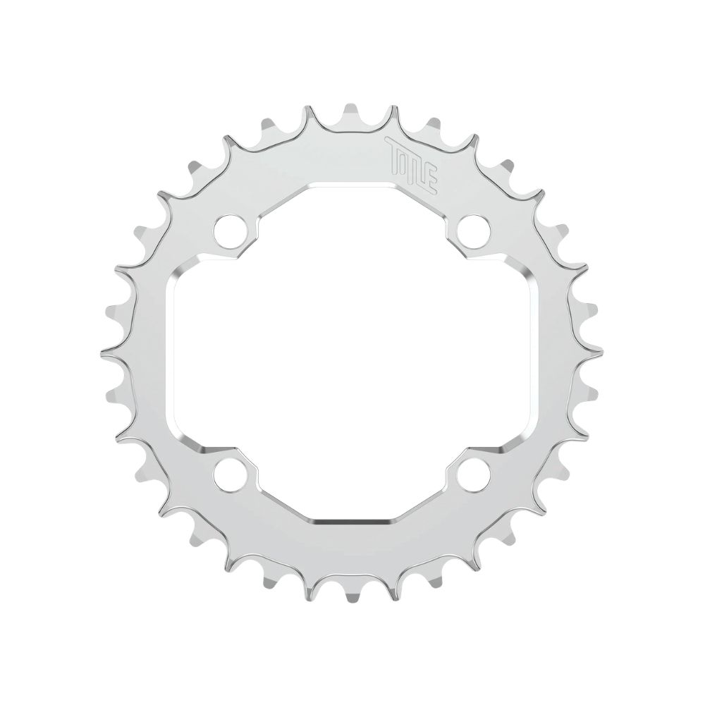 Couronne Title CR1 - 104 BCD - Sram T-Type - Chrome