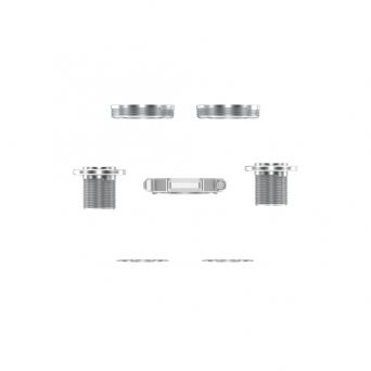 Kit Pièces Pédalier Title CR1 - Chrome
