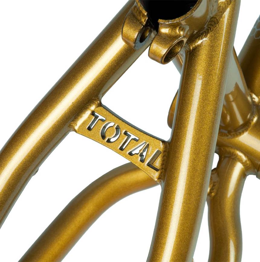 Total Bmx Cadre Total Killabee K4 Metallic Gold 21