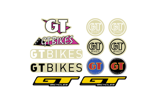 GT Bmx PACK STICKERS GT BIKES
