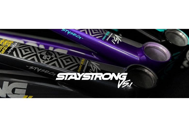 Nouveau cadre Stay Strong For Life V5.1 : performance, rigidité et nouveaux coloris